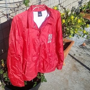 Red jacket